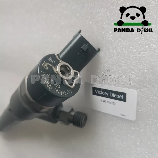 inyector de combustible diésel common rail 0445110273 504088755 para citroen jumper peugeot boxer fiat ducato iveco daily new holland 2.3d de fábrica