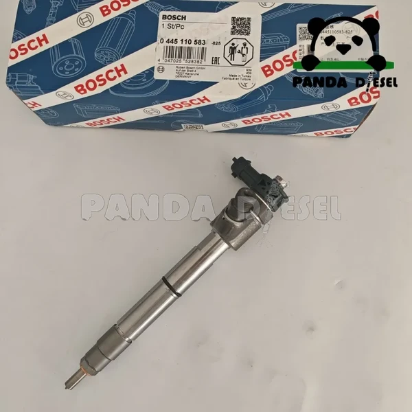 Inyector de combustible common rail original Bosch CRI2 0445110583 0445110584 33800 2f6100 para diésel Hyundai Santa Fe y Kia Sorento 2.2L fabricante