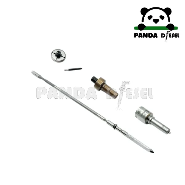 Kit de reparación de inyector diésel common rail 0445110522 68211302aa con tobera f00vx40095 y válvula de control f00vc01504 t614 para Chrysler Jeep Grand Cherokee 3.0 CRD Dodge Master Panda Diésel