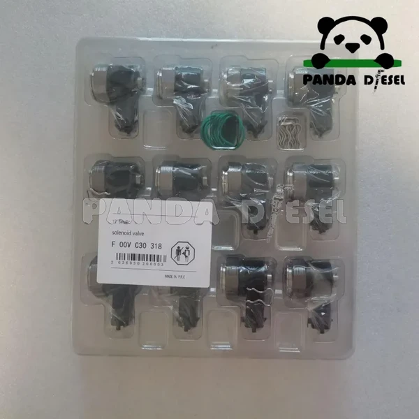 válvula solenoide de inyector de alta calidad F00VC30318 para inyector de combustible de la serie 110 0445110159