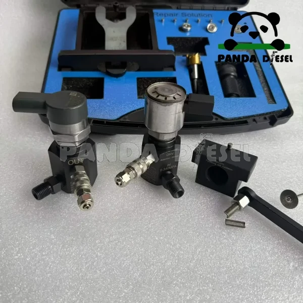 Kit de herramientas de reparación de filtro de inyector diésel y válvula DRV para tubo de common rail Bosch CR025B