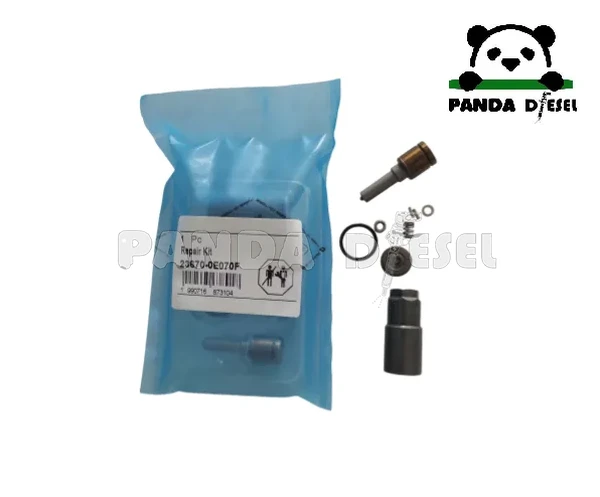 Kit de reparación de inyector de combustible Common Rail Denso 23670-0e070 con boquilla G4s060 y placa de válvula de orificio G4 para Toyota Hilux Revo Innova J08e 2kd-Ftv 2gd 2.5d Fortuner